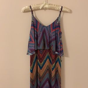 NWT Veronica M - Maxi Dress with tie back. Size Small